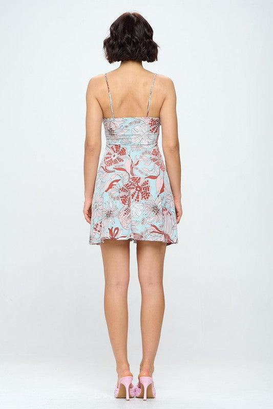 Mini vestido con estampados bulgaros
