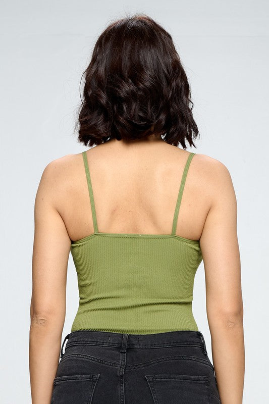 Body de tirantes sin costuras