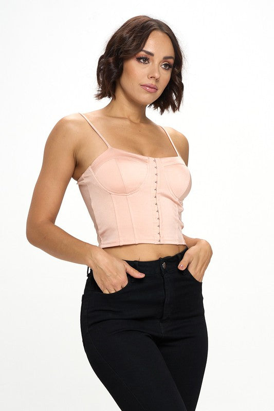 Corset de satin