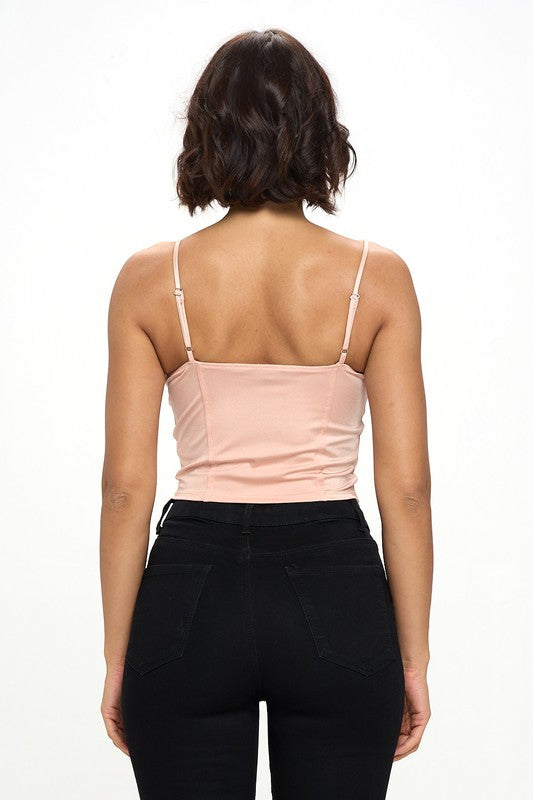 Corset de satin