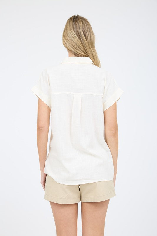 Camisa de manga corta