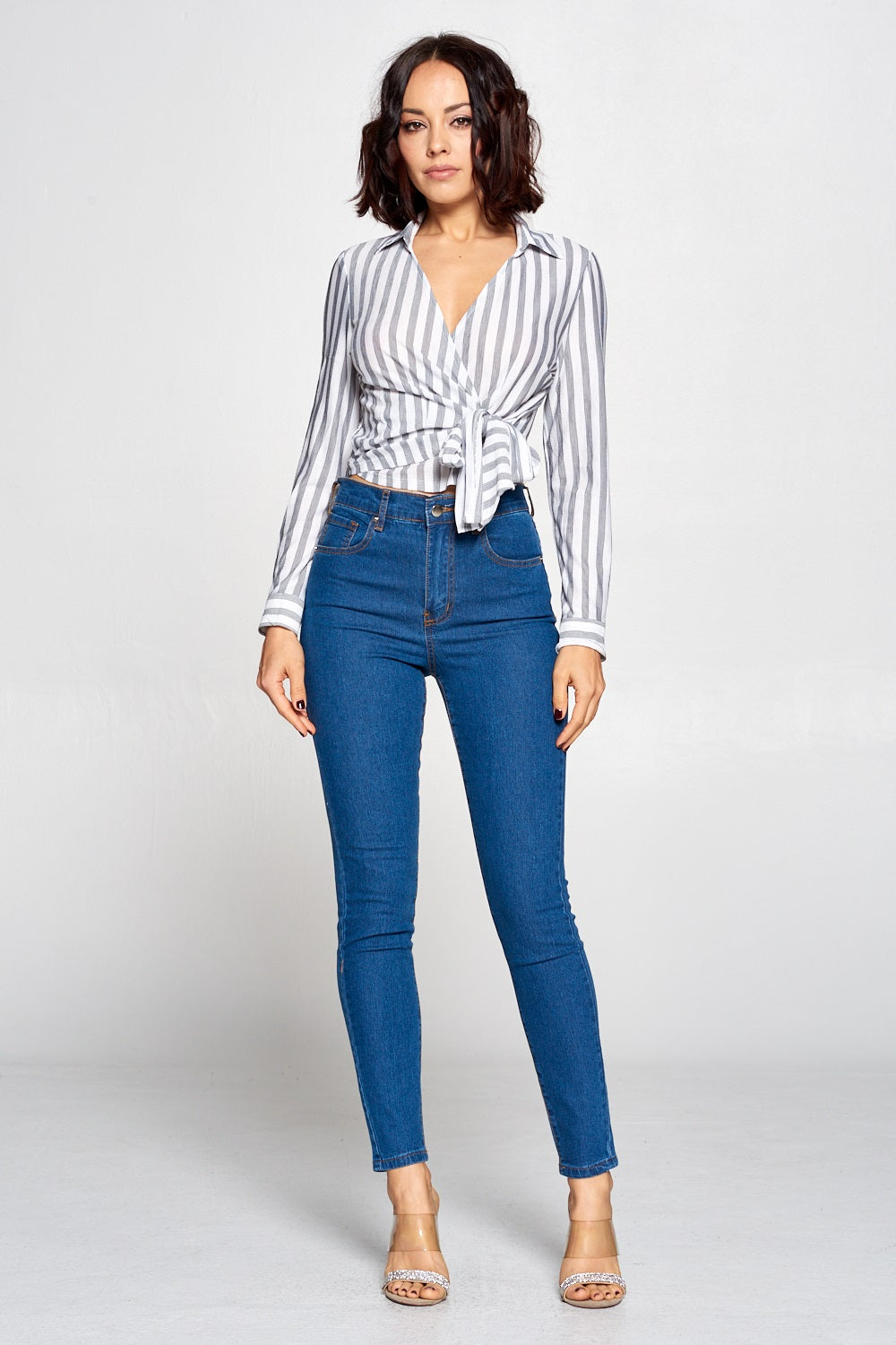 Blusa atar al frente